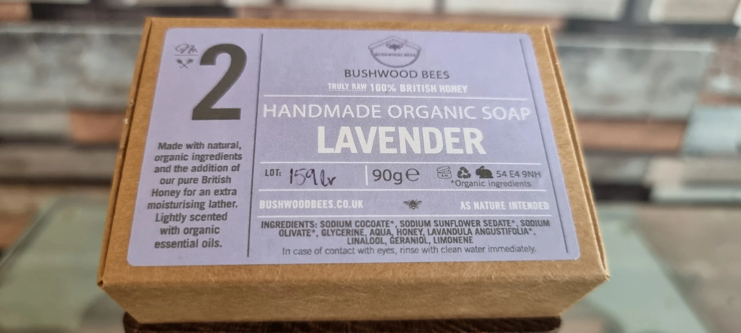 Organic Lavender Honey Soap - 90g