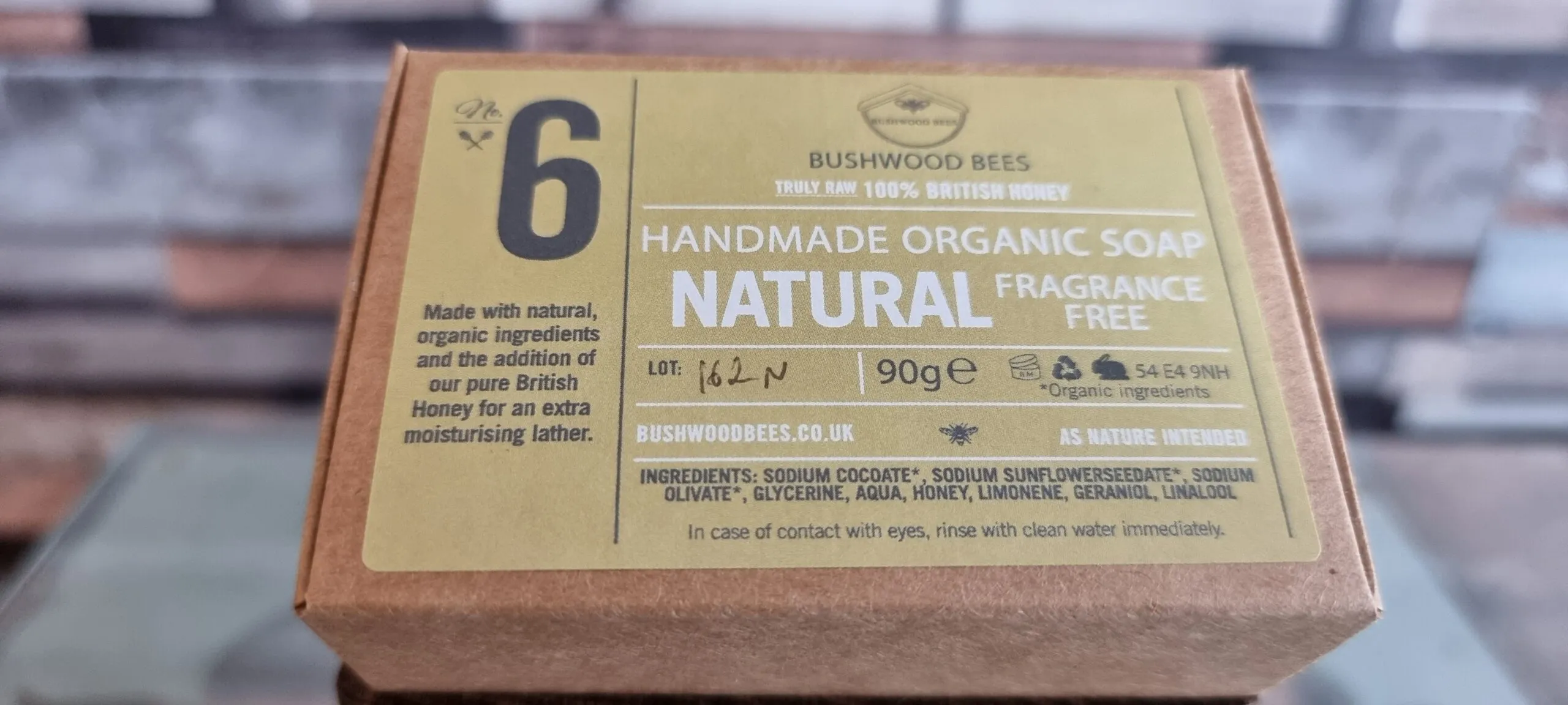 Organic Natural Honey Soap - 90g
