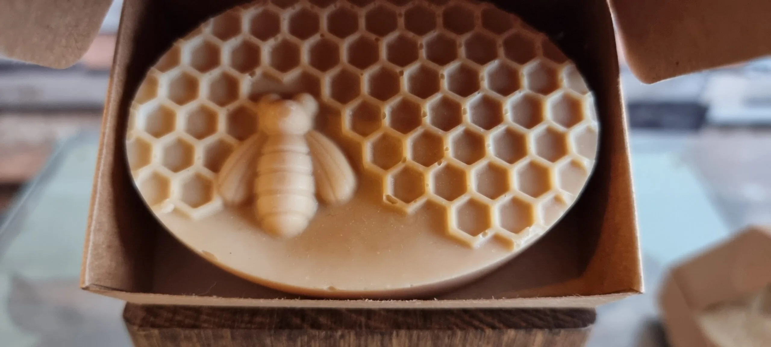 Organic Orange Honey Soap - 90g - Image 2
