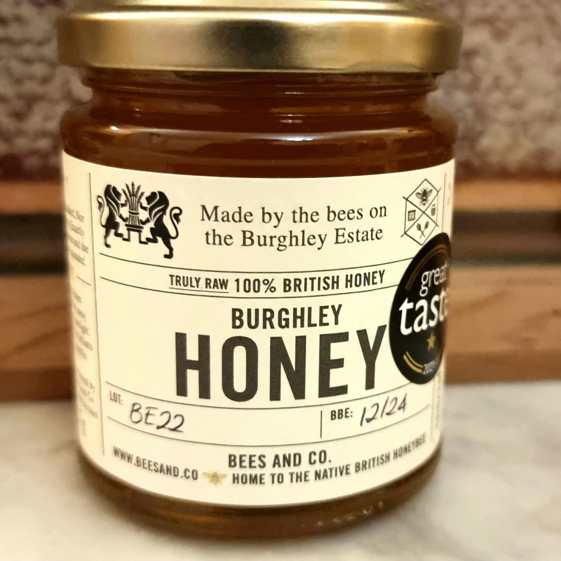 Award winning - Unique Burghley Estate Honey