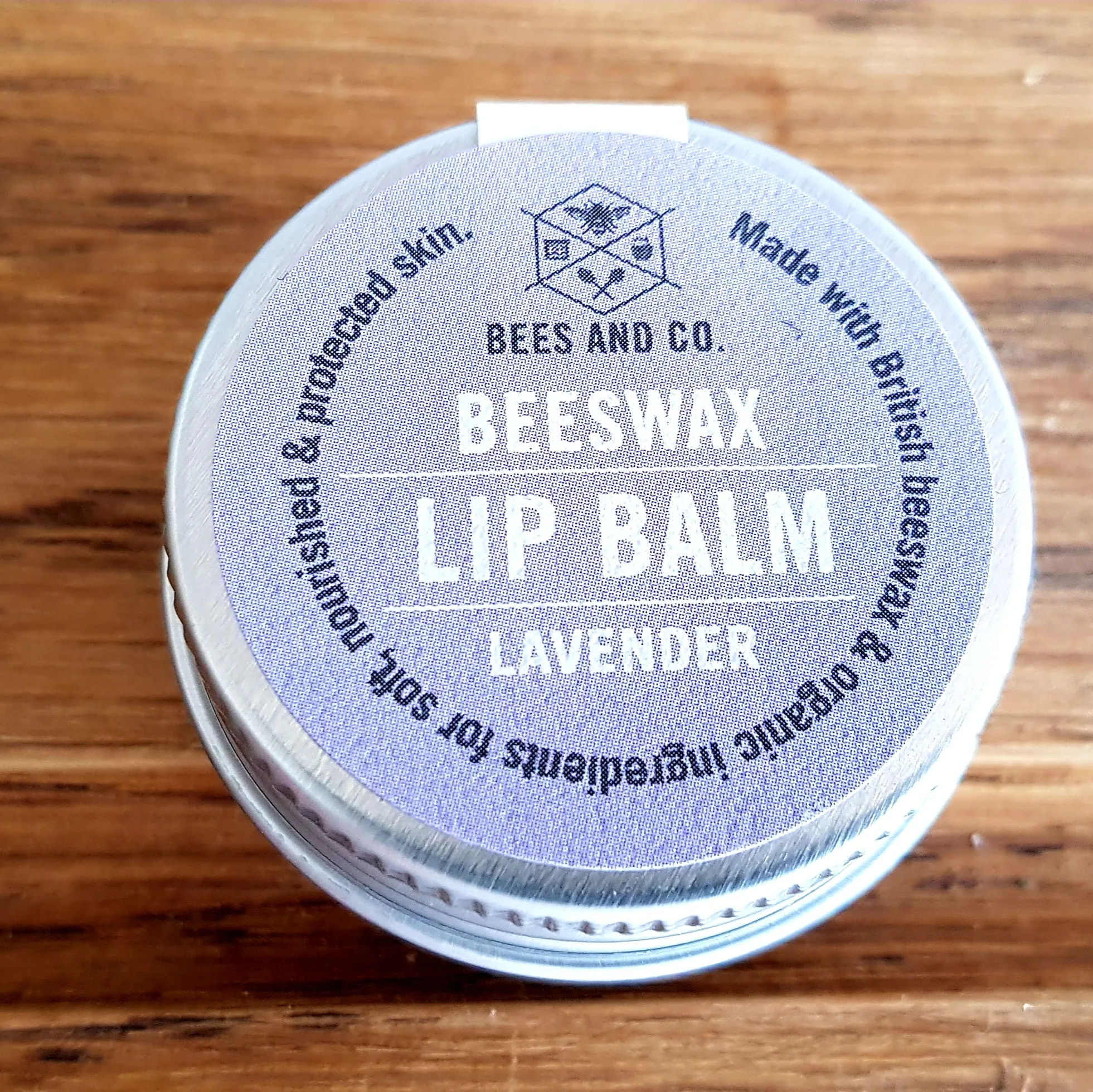 Organic Lavender Lip Balm 10g
