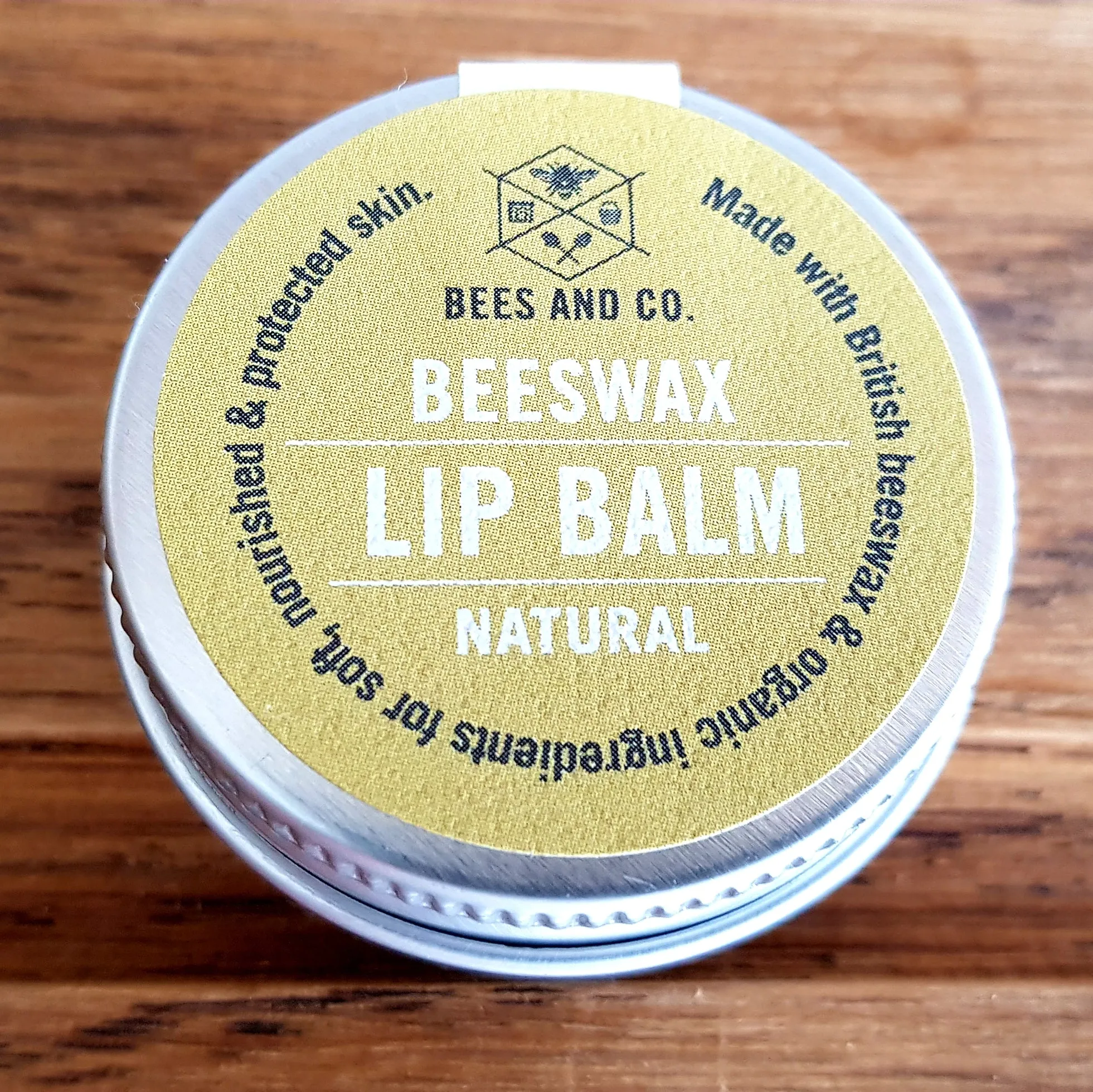 Organic Natural Lip Balm 10g