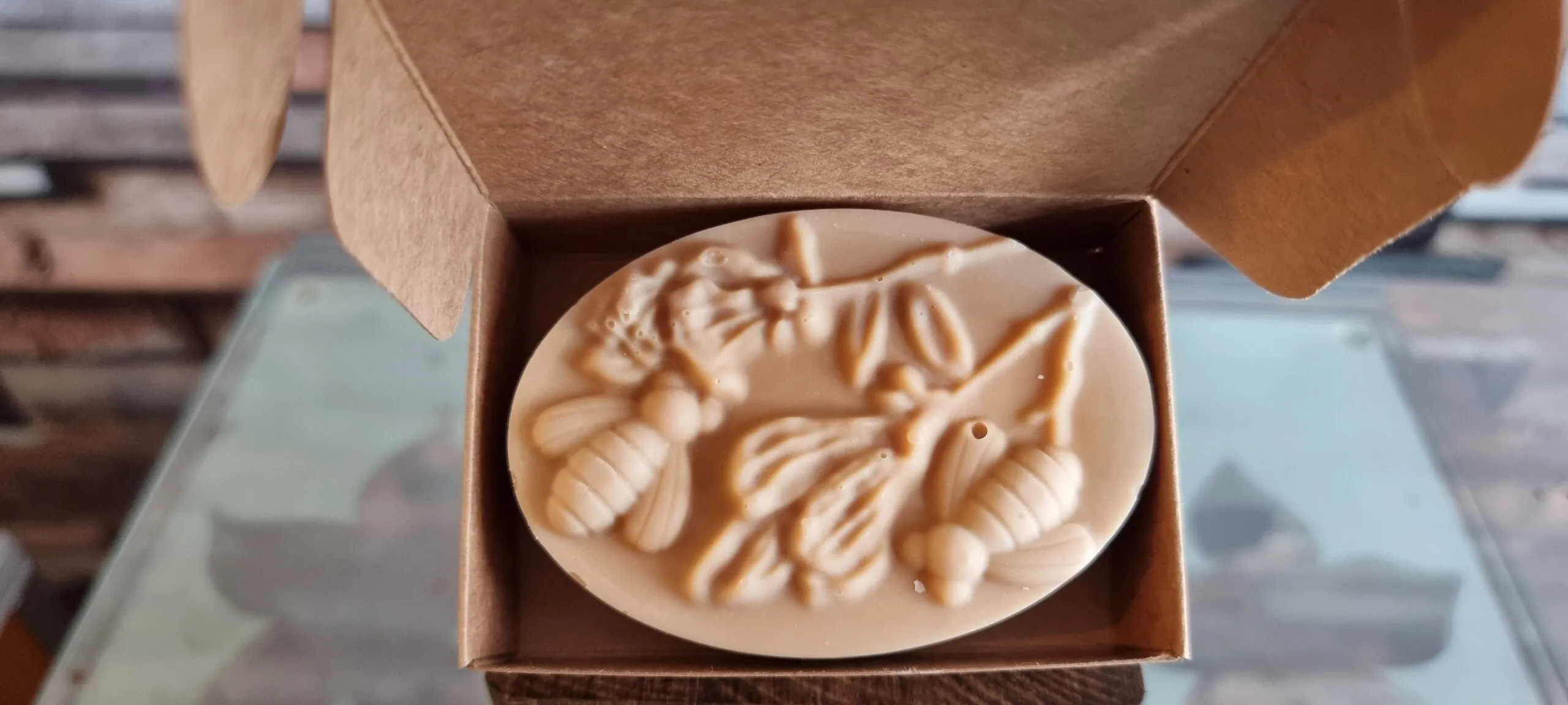 Organic Orange Honey Soap - 90g - Image 4