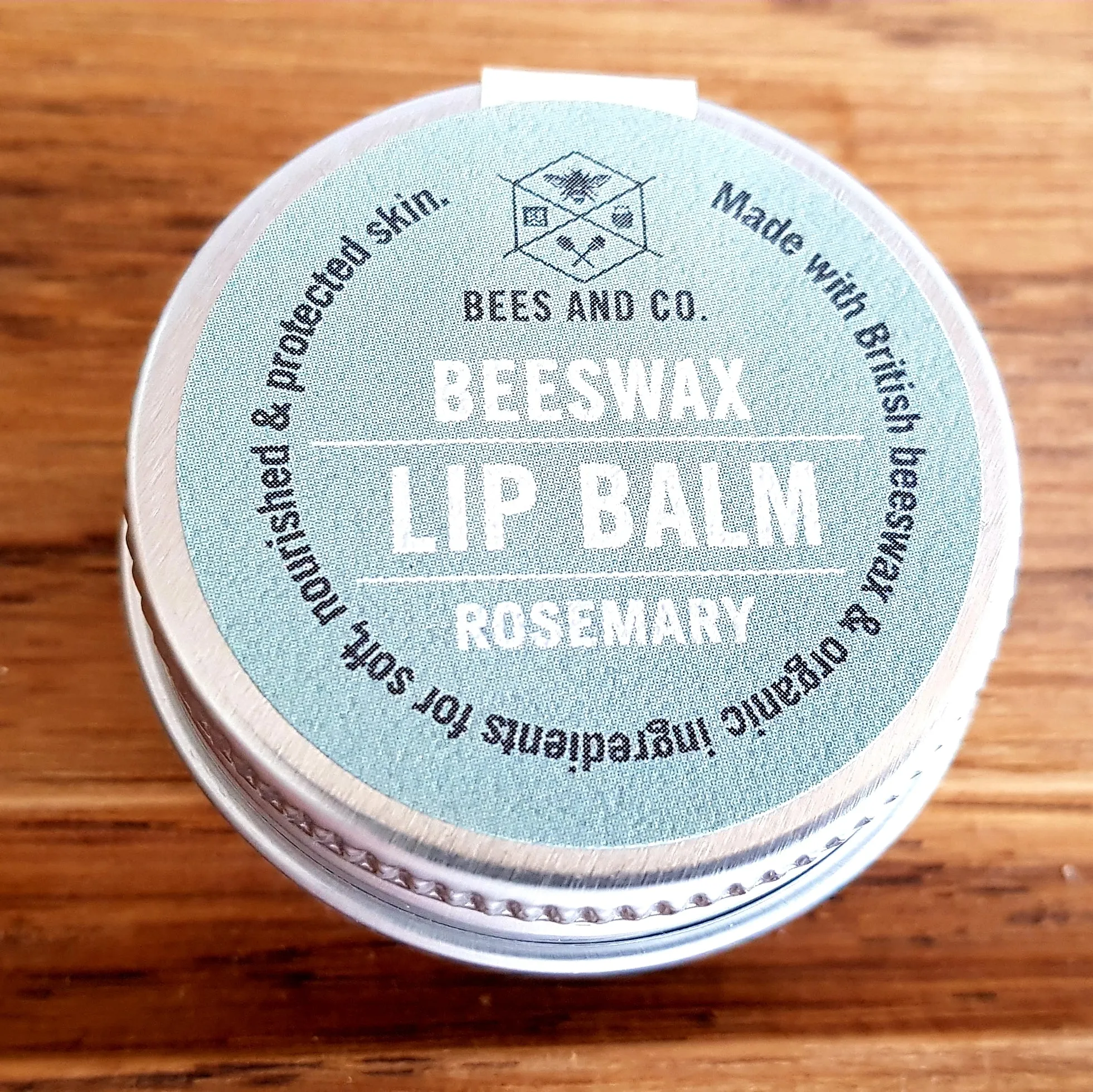 Organic Rosemary Lip Balm 10g
