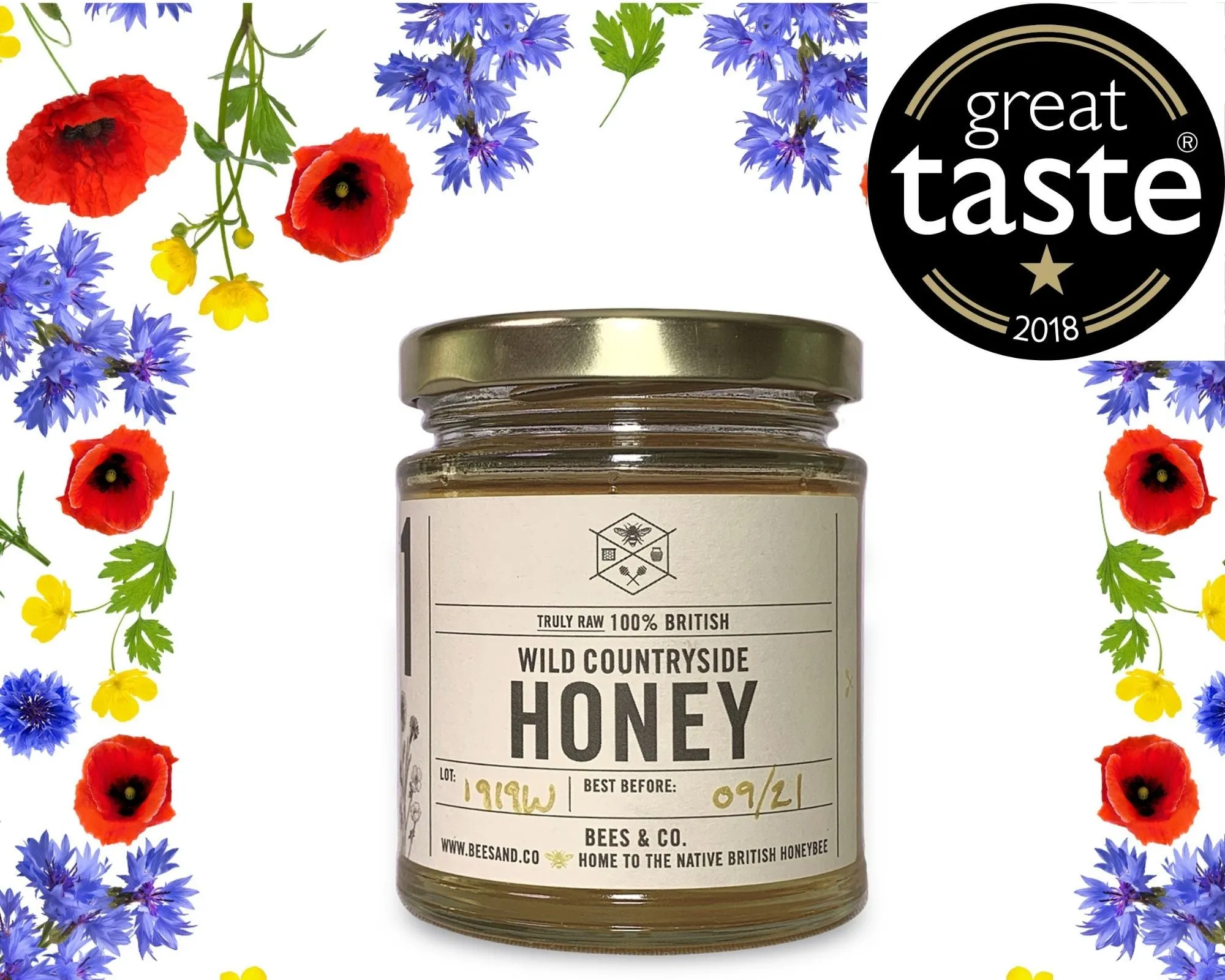 Great Taste Award-Winning Wild Countryside British Honey