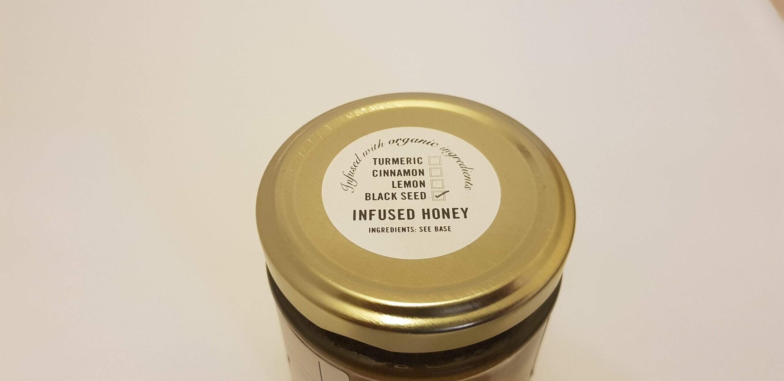 Organic Black Seed / Nigella Seed Infused in award winning Special Edition Borage Honey - Image 2