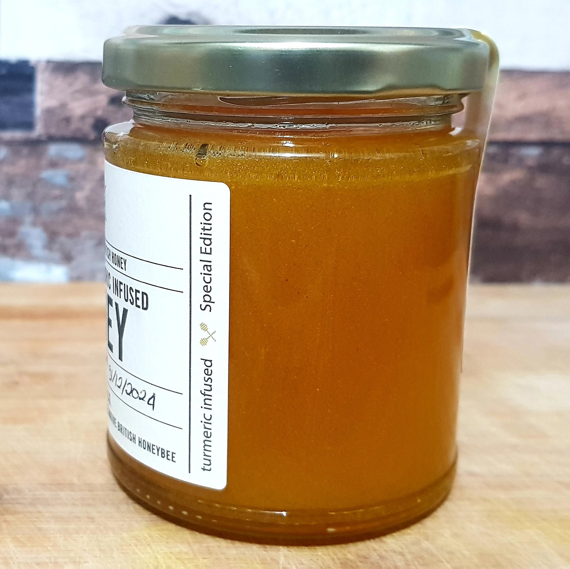 Organic Turmeric Infused in award winning Special Edition Borage Honey - Image 2
