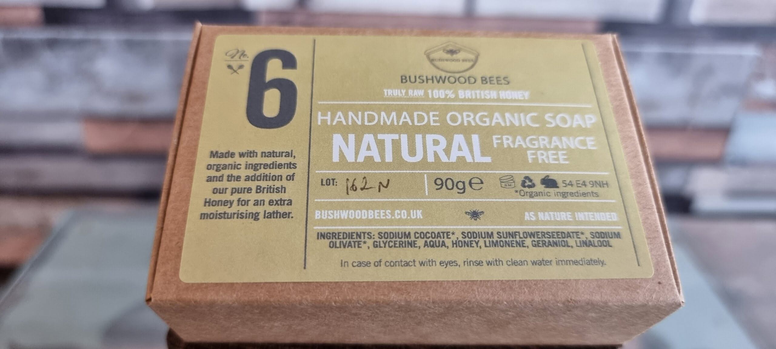 Organic Natural Honey Soap - 90g
