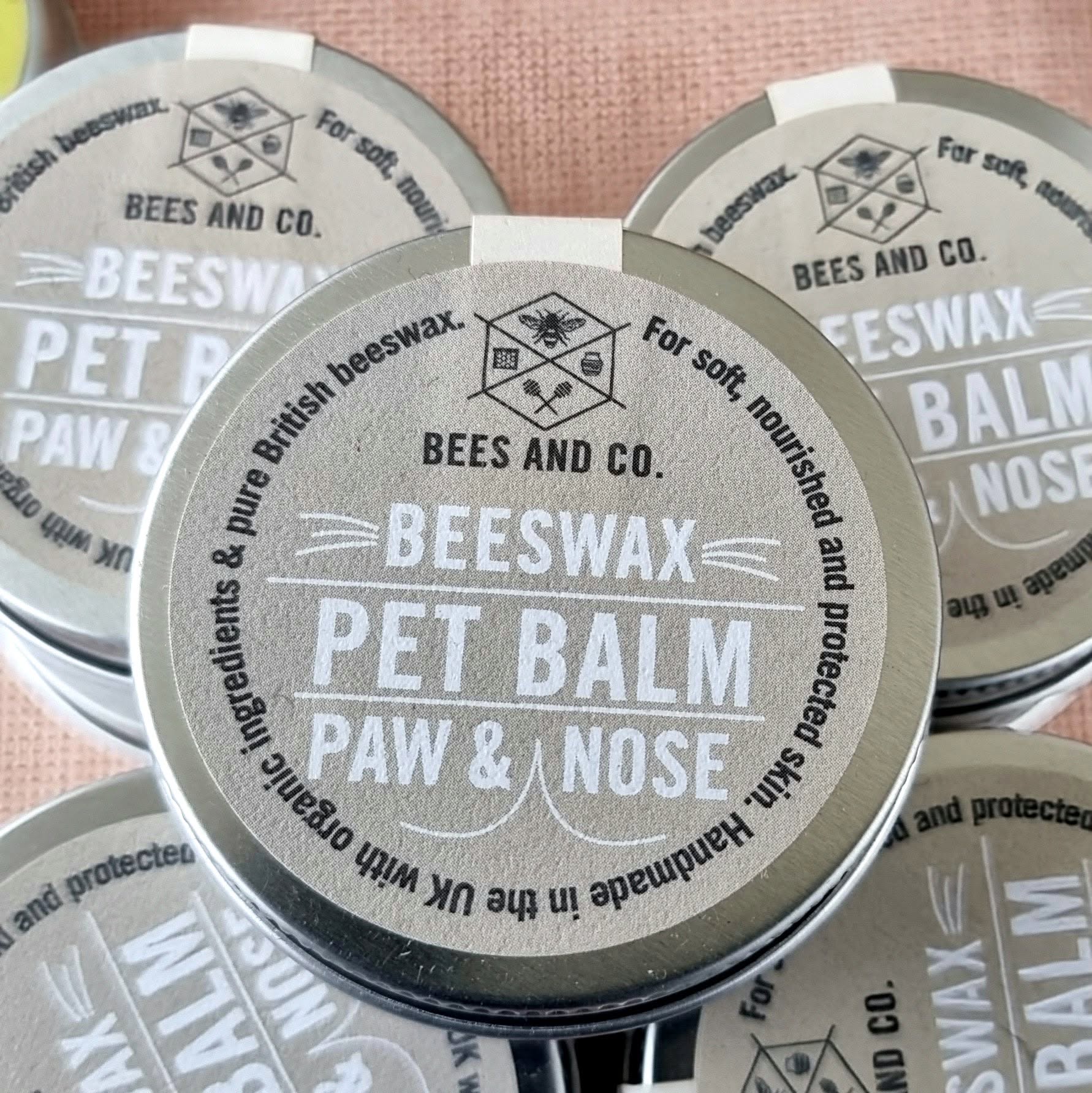 Organic Pet paw and nose balm - 100% Natural & Cruelty Free - 25g
