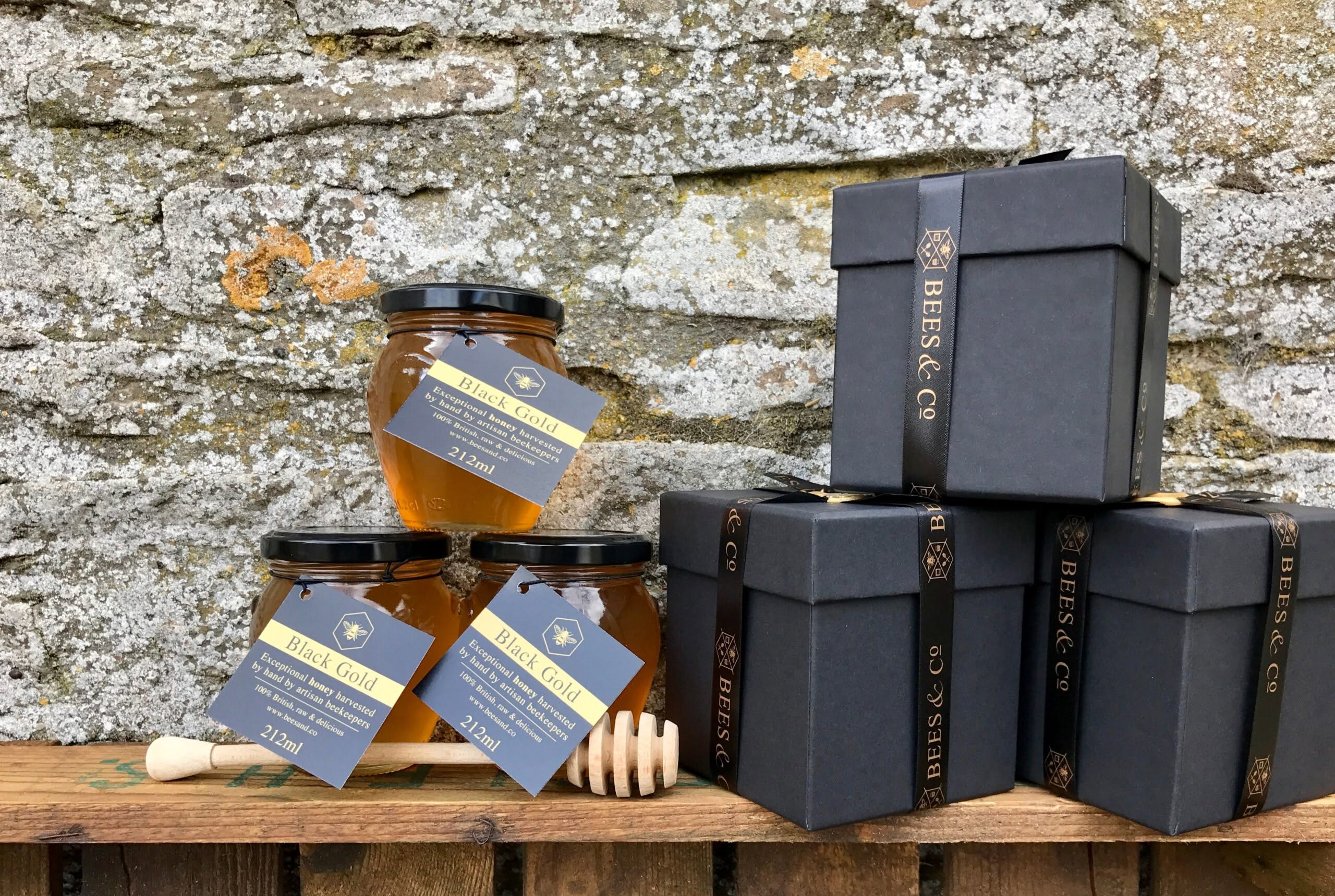 Bees & Co. Black Gold Exceptional British Honey - Image 2
