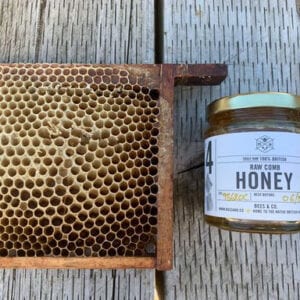 Cut Honeycomb Jar
