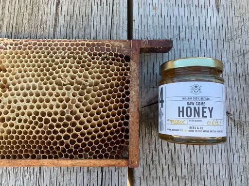 Cut Honeycomb Jar