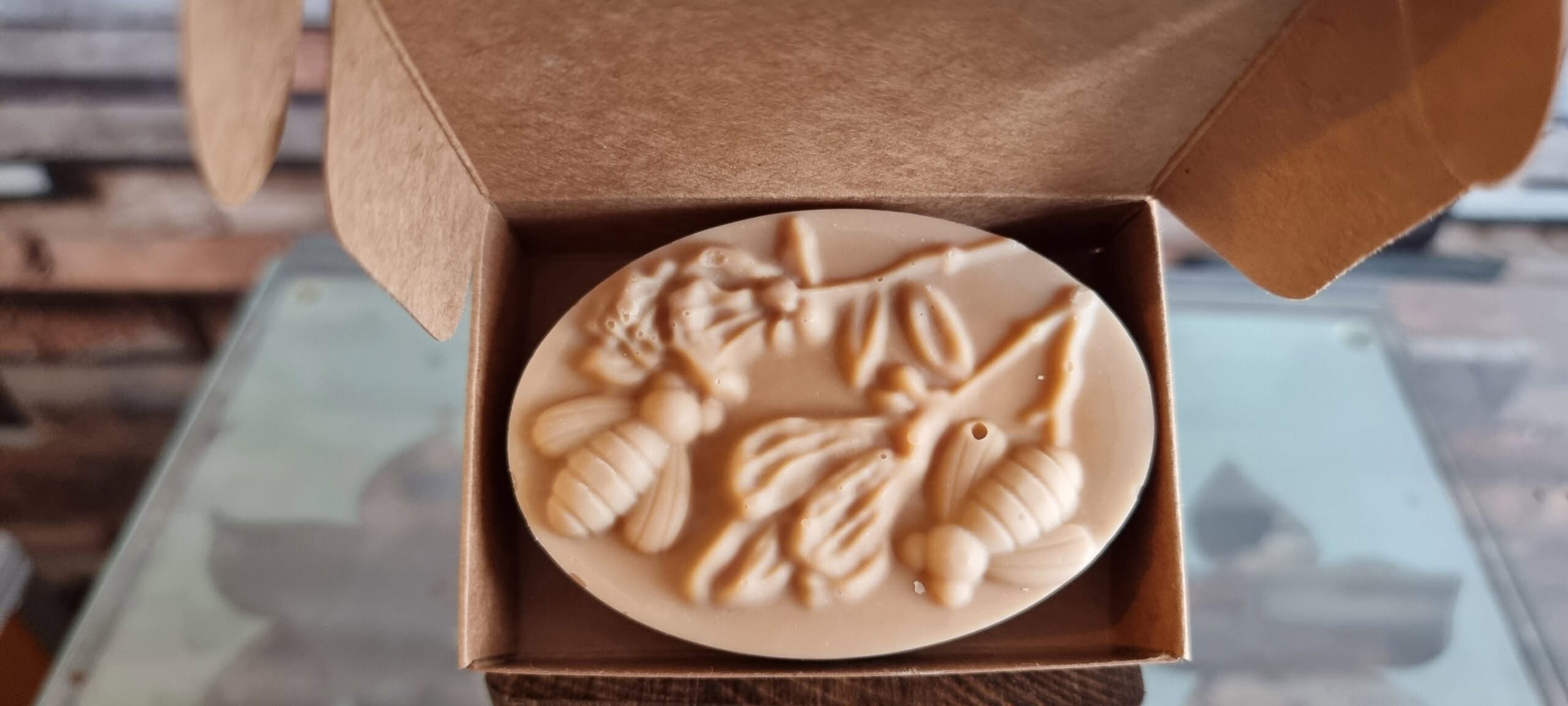 Organic Orange Honey Soap - 90g - Image 4