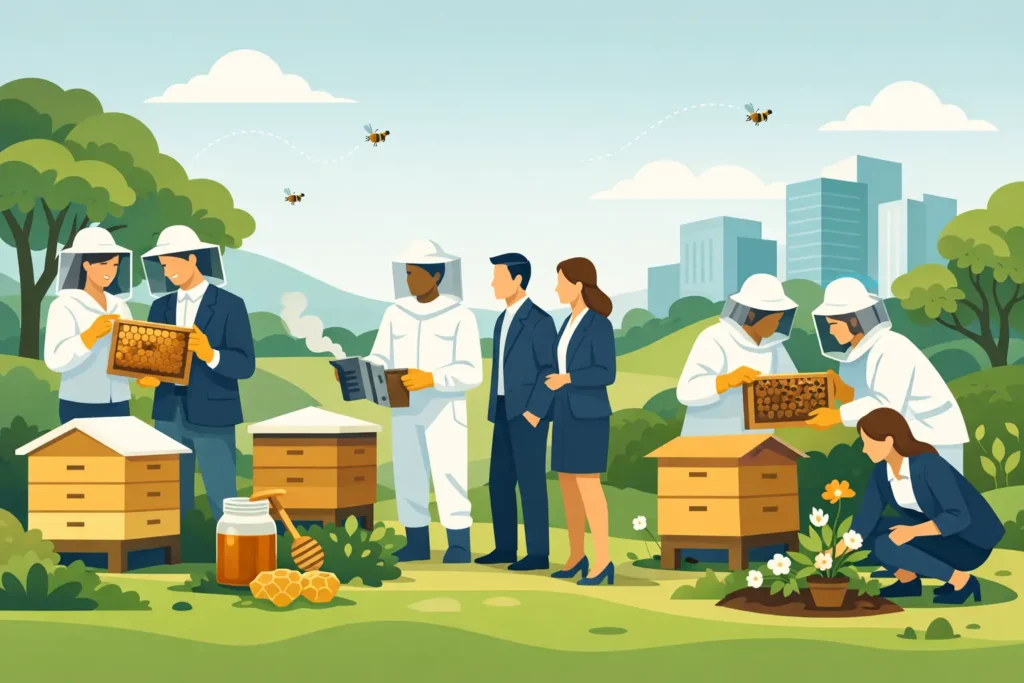 8 Corporate Beekeeping Workshop Examples