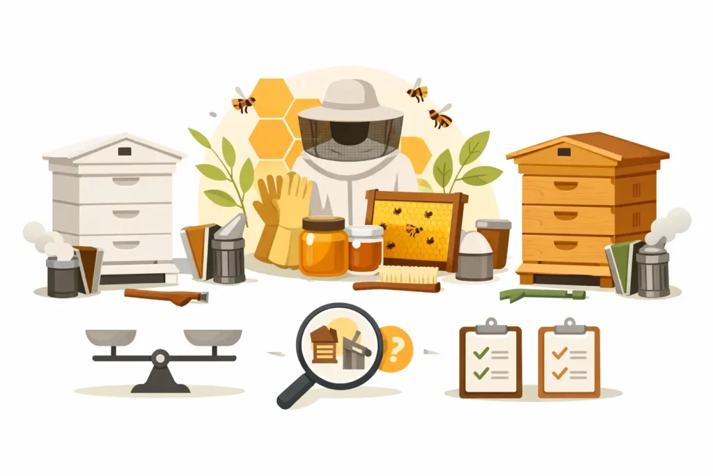 Beekeeping Starter Kit Comparison for Beginners