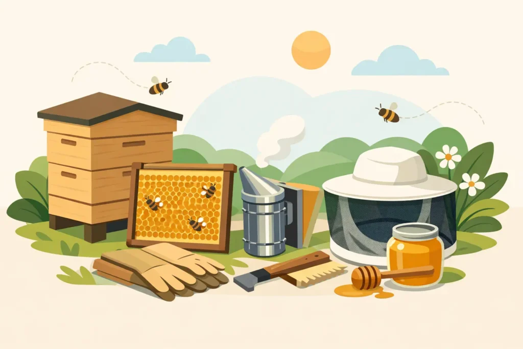 Beginner Beekeeping Equipment Guide